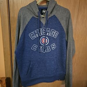 47 Blue and Gray Chicago Cubs Hoodie